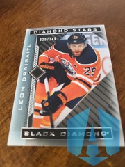 2021-22 UPPER DECK BLACK DIAMOND STARS LEON DRAISAITL 020/249 EDMONTON OILERS