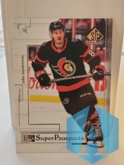 2022-23 SP Game Used Super Prospects Jake Sanderson #RC-11 Ottawa Senators