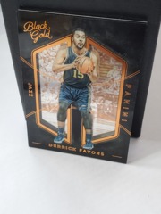 2015-16 Panini Black Gold Bronze #96 Derrick Favors Jazz