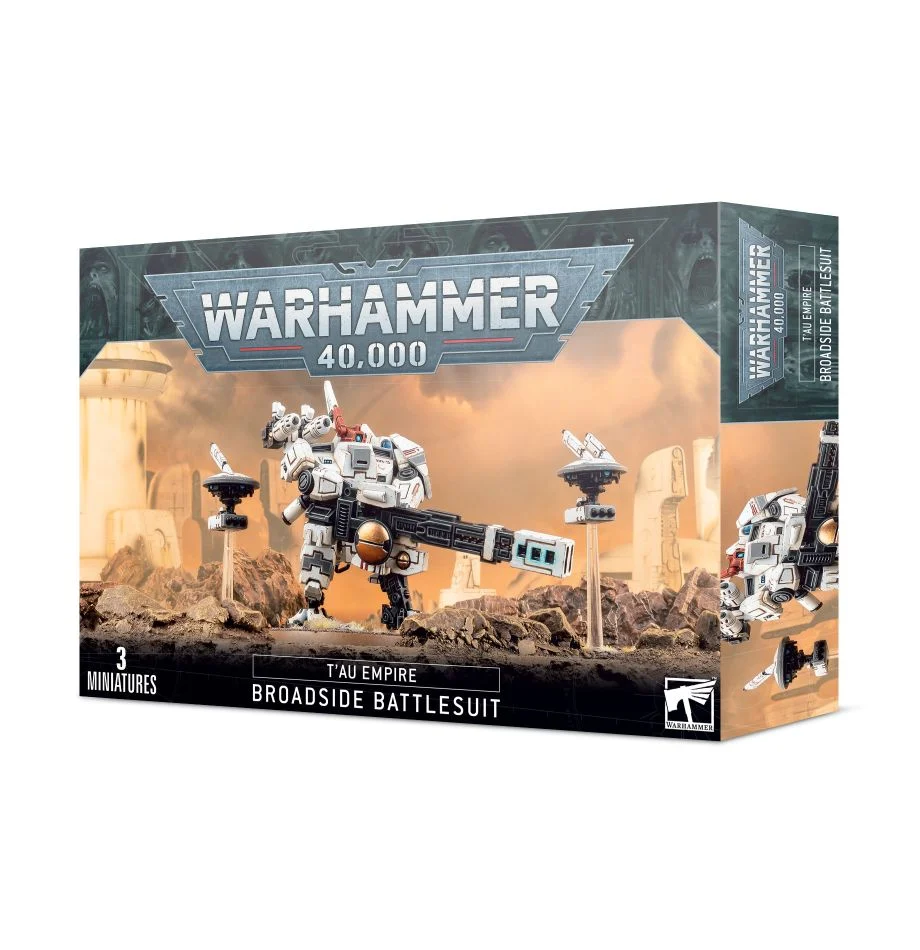 Warhammer 40K Tau Empire Broadside Battlesuit Sealed English