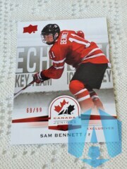 2014-15 Team Canada Juniors Red Exclusives #135 Sam Bennett 69/99
