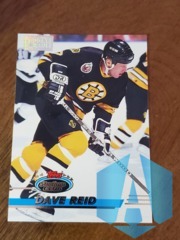 1993-94 Stadium Club 1st Day Issue Dave Reid #100 Boston Bruins