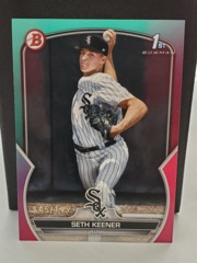2023 1st Bowman Draft #BD-94 Seth Keener Aqua Pink Gradient 145/199 Sox