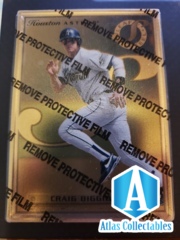 CRAIG BIGGIO 1996 LEAF STEEL Gold Card # 72 MINT Hof Houston Astros