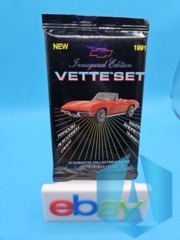 1991 Inaugural Edition Vette Set SEALED BOOSTER PACK Corvette Collectors Cards