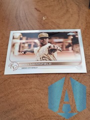 2022 Topps Chrome Whit Merrifield  #154 Sepia Royals
