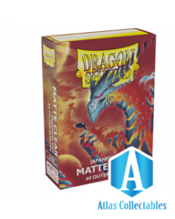 Dragon Shield Sleeves: Japanese Matte Clear Outer Sleeves (Box Of 60)