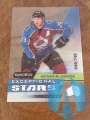 2020-21 UD Synergy Exceptional Stars NATHAN MacKINNON 049/749 #ES-36