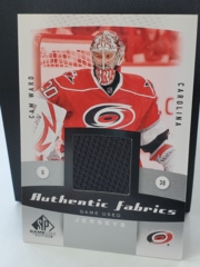 2010-11 SP Game Used Edition Authentic Fabrics Jersey Cam Ward #AF-CW