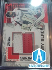 2010 ITG Heroes and Prospects Black Jersey SSM-04 Mark Visentin DUAL COLOR