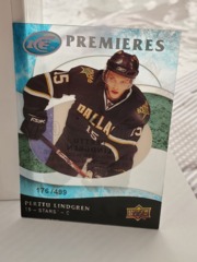 2009-10 Upper Deck Ice Premieres #153 Perttu Lindgren 176/499 Acetate Stars