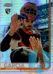 2019 Topps Chrome Prism RC #129 Aramis Garcia San Francisco Giants