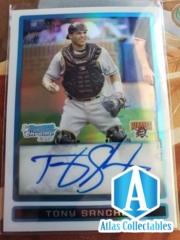 2009 Bowman Draft Prospects Chrome Refractor /500 Tony Sanchez #BDPP76 Auto