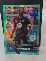 2023 Topps Chrome MLS Victor Wanyama #5 Aqua Lava 115/125  CF Montreal