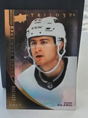 2020-21 UD Trilogy Rookie Premieres #136 Gabe Vilardi 124/299 LA Kings