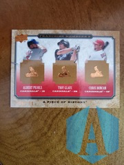 2008 A Piece of History Franchise Members 3 329/799 Pujols/Glaus/Duncan