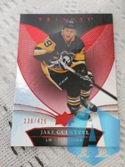 2018-19 Upper Deck Trilogy Red Foil 136/425 Jake Guentzel #41