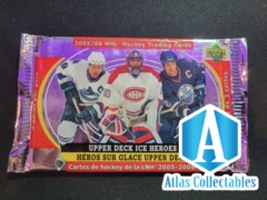 2005-06 Upper Deck Ice McDonalds Hobby PACK - Canadian Exclusive Crosby RC