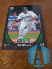2011 Bowman Chrome Draft #87 Eric Thames RC Rookie