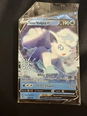 Sealed Alolan Vulpix 033/195 2023 Advent Calendar Pokemon snowflake stamp