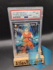 2017 Dragon Ball S Galactic Battle God Break Son Goku PSA 9 MINT