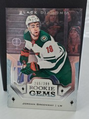 2018-19 Black Diamond Rookie Gems #RG-JG Jordan Greenway 265/399