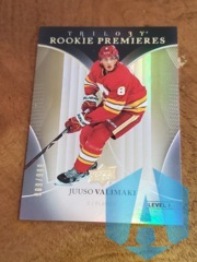 2018-19 Upper Deck Trilogy #64 Juuso Valimaki Rookie 989/999