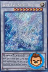 Blue-Eyes Spirit Dragon - SHVI-EN052 - Secret Rare - 1st Edition