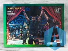 2022 PANINI DONRUSS UFC (#7) FRANCIS NGANNOU GREEN FLOOD HOLO PARALLEL MAGICIANS