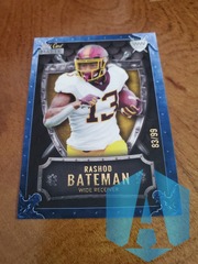 2021 Wild Card Blue Rashod Bateman RC 83/99 Minnesota Golden Gophers #WWB-22