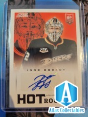 13-14 Score Igor Bobkov Hot Rookie Auto # 722