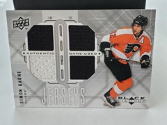 2009-10 Upper Deck Black Diamond Quad Jerseys Simon Gagne #QJ-SG