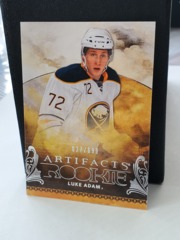 2010-11 Upper Deck Artifacts Luke Adam #RED-204 Redemption Rookie 027/699 Sabres