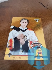 2001 Pacific Private Stock Titanium Draft Edition 061/780 Stephen Weiss Rookie