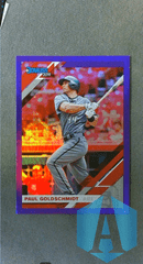 2019 Donruss Purple Holo #152 Paul Goldschmidt Diamondbacks