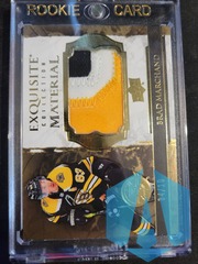 2021-22 Black Diamond EXQUISITE /10 Brad Marchand GOLD PATCH