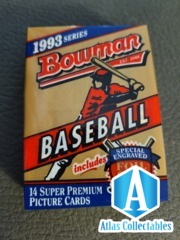 1993 Bowman Baseball Wax Pack