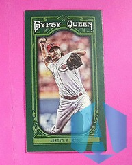 2013 Topps Gypsy Queen Mini Green 53/99 Bronson Arroyo #254