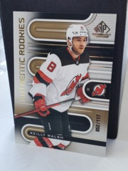 2022-23 SP Game Used Authentic Rookies Gold 052/117 Reilly Walsh #183