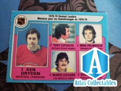 1979-80 OPC O PEE CHEE #8 LEADERS NM-MINT KEN DRYDEN BERNIE PARENT TONY ESPOSITO