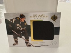 2009-10 Ultimate Collection Debut Threads Jersey #UDT-IV Ivan Vishnevskiy 017/200 Stars