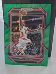 2023-24 Panini Prizm Draft Picks Green Wave Paul George #58 Fresno State Bulldogs
