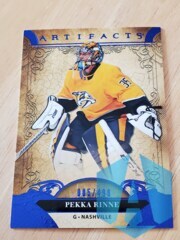 2020-21 Upper Deck Artifacts Blue Sapphire 085/499 Pekka Rinne #19