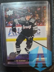 Luke Hughes Young Guns 2023-24 Series 1 248 New Jersey Devils