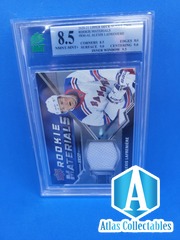 2020-21 UD Rookie Materials Alexis Lafreniere #RM-AL MNT 8.5 GRADED RC