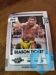 2022 UFC Chronicles Contenders Optic Gilbert Burns Panini #373