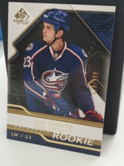 2008-09 SP Game Used Edition Gold #189 Tom Sestito 028/100 Authentic Rookie Columbus