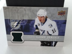 2008-09 Upper Deck Series 1 UD Game Green Jersey #GJ-JO Jussi Jokinen