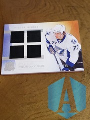 2009-10 UD The Cup Foundations Victor Hedman 17/25 Quad Jerseys CF-VH