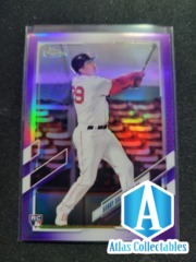 2021 Topps Chrome Bobby Dalbec Rc 151 PURPLE /299